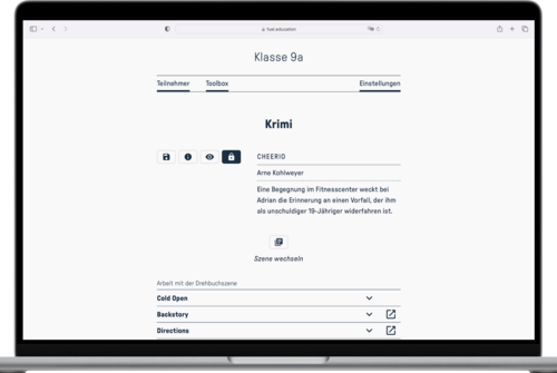 Bild zum Angebot Drehbuchworkshop f&uuml;r Jugendliche